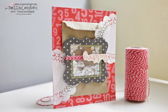 Shaker/Sequin Card : Happy by padni gallery