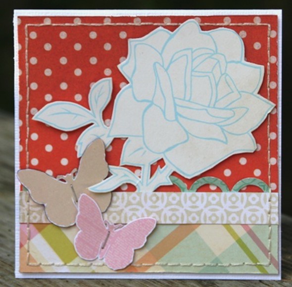 lawn party scrap cards by Leah gallery