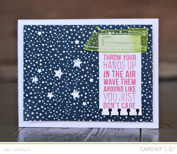 Throw your hands up card - main kit only! by Jen_Jockisch gallery