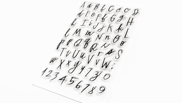 Stamp Set : 4x6 Heidi Handwritten Alphabet gallery