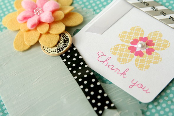 Thank You pocket card by Dani gallery