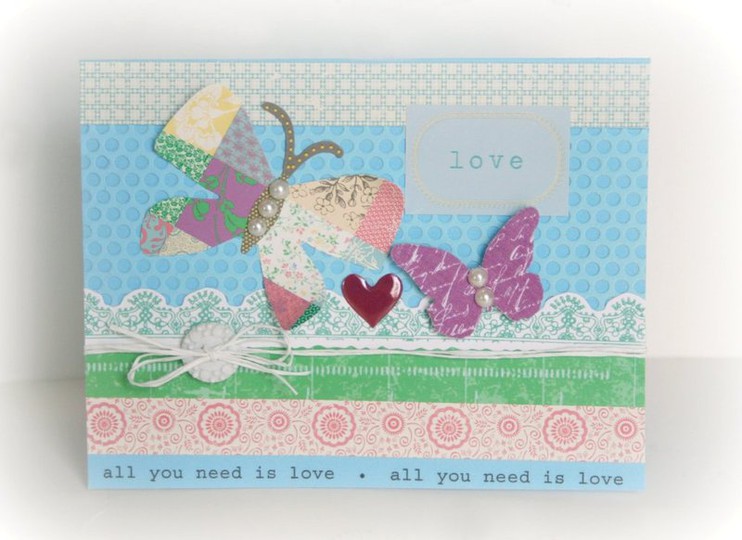 all you need is love card