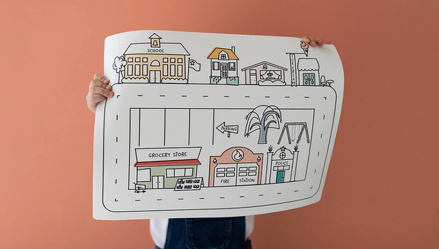Mini Modern City Play Mat, 3 of 7