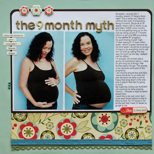 The 9 month myth