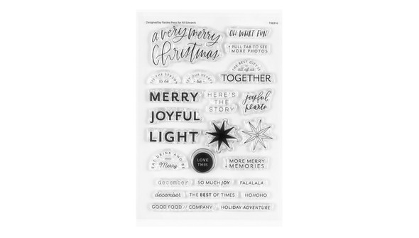 A Very Merry 4x6 Stamp Set by Paislee Press gallery