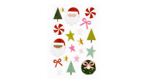 Holiday Puffy Stickers by Pippi Post gallery