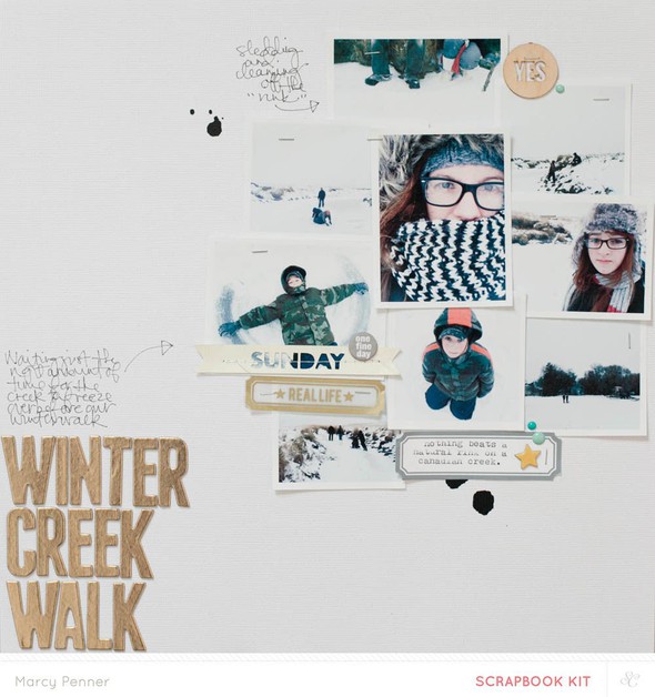 Winter Creek Walk by marcypenner gallery