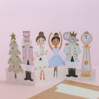 The Nutcracker Accordion Holiday Greeting Card image