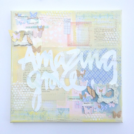 "Amazing Grace" Canvas- CTK