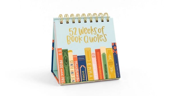 52 Weeks of Book Quotes - Desk Flip Calendar gallery
