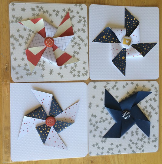 Project Life (July 2012) - The 4th of July Pin Wheels
