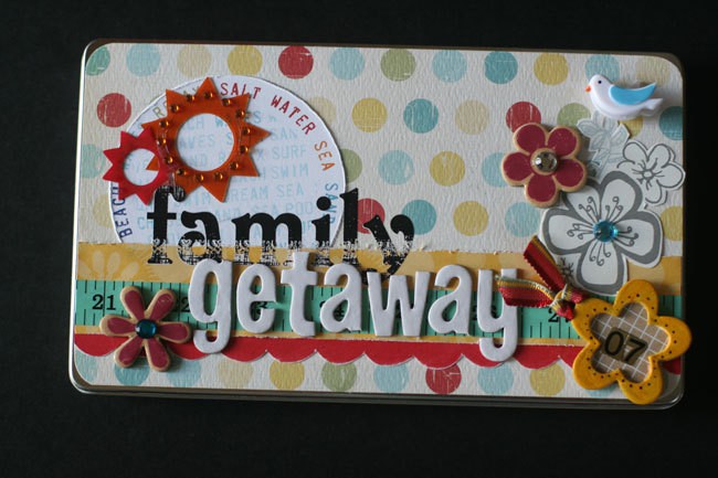 family getaway mini album