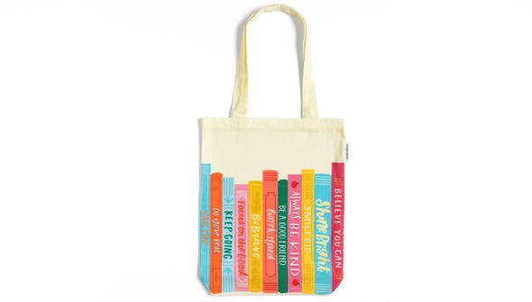 Affirmations Books Tote Bag gallery
