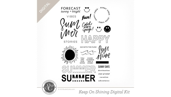 Keep On Shining Digital Kit gallery