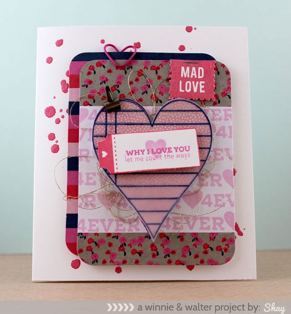 Why I Love You Card (with journaling cards) by verdigris gallery