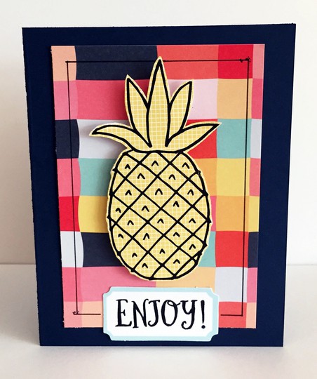 enjoy a little pineapple