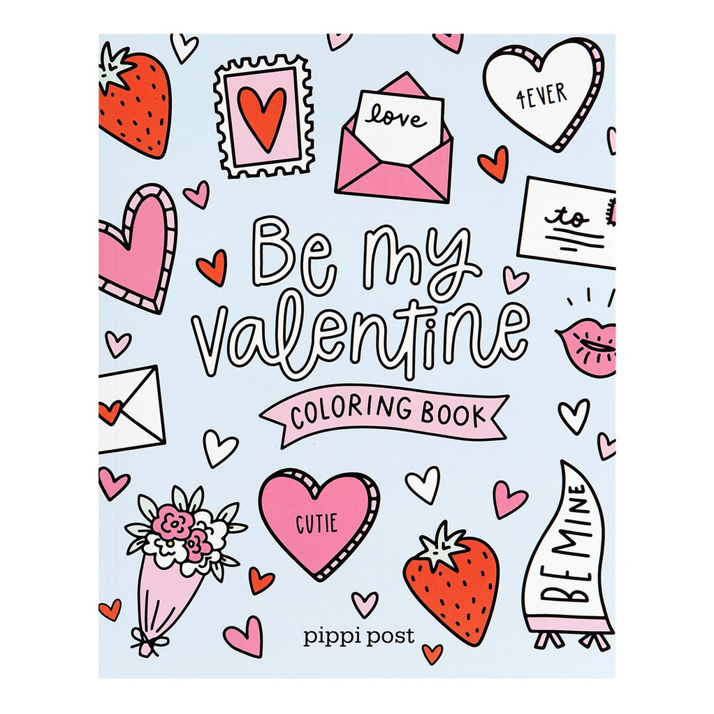 Be My Valentine Coloring Book item