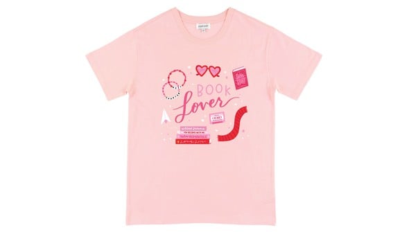 Book Lover Icons - Pippi Tee - Blush gallery