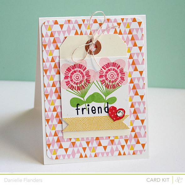 Two flower friend card by Dani gallery