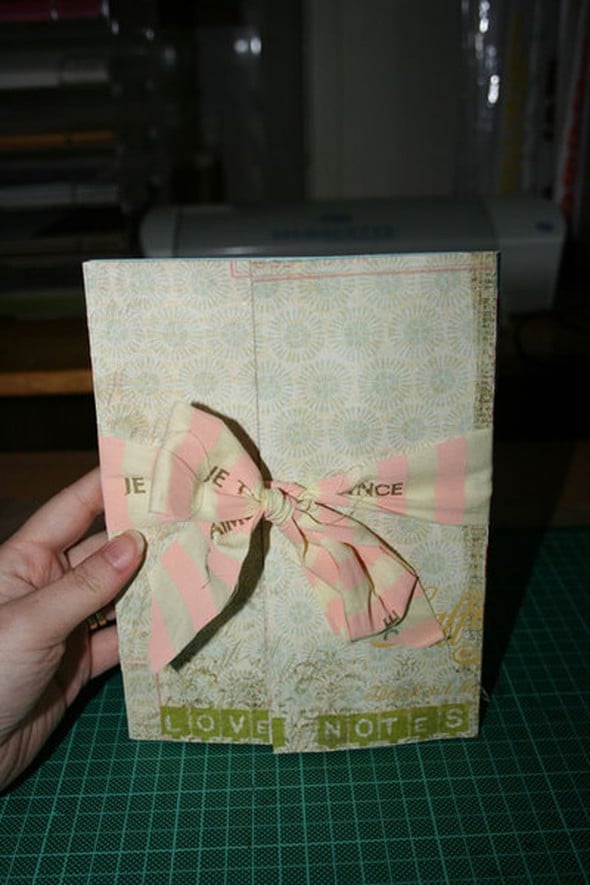 notebook wrapper by kelly gallery
