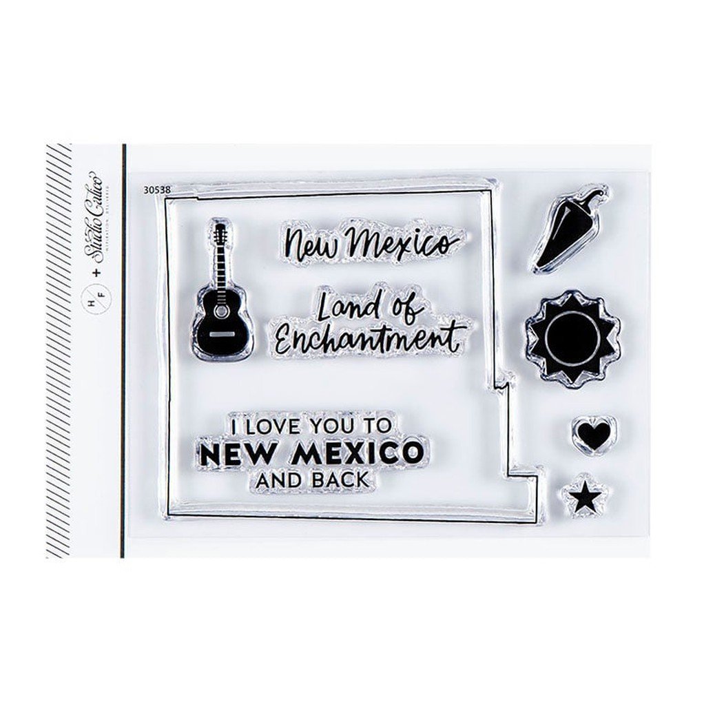 Stamp Set : 3x4 I Love New Mexico by Hello Forever item