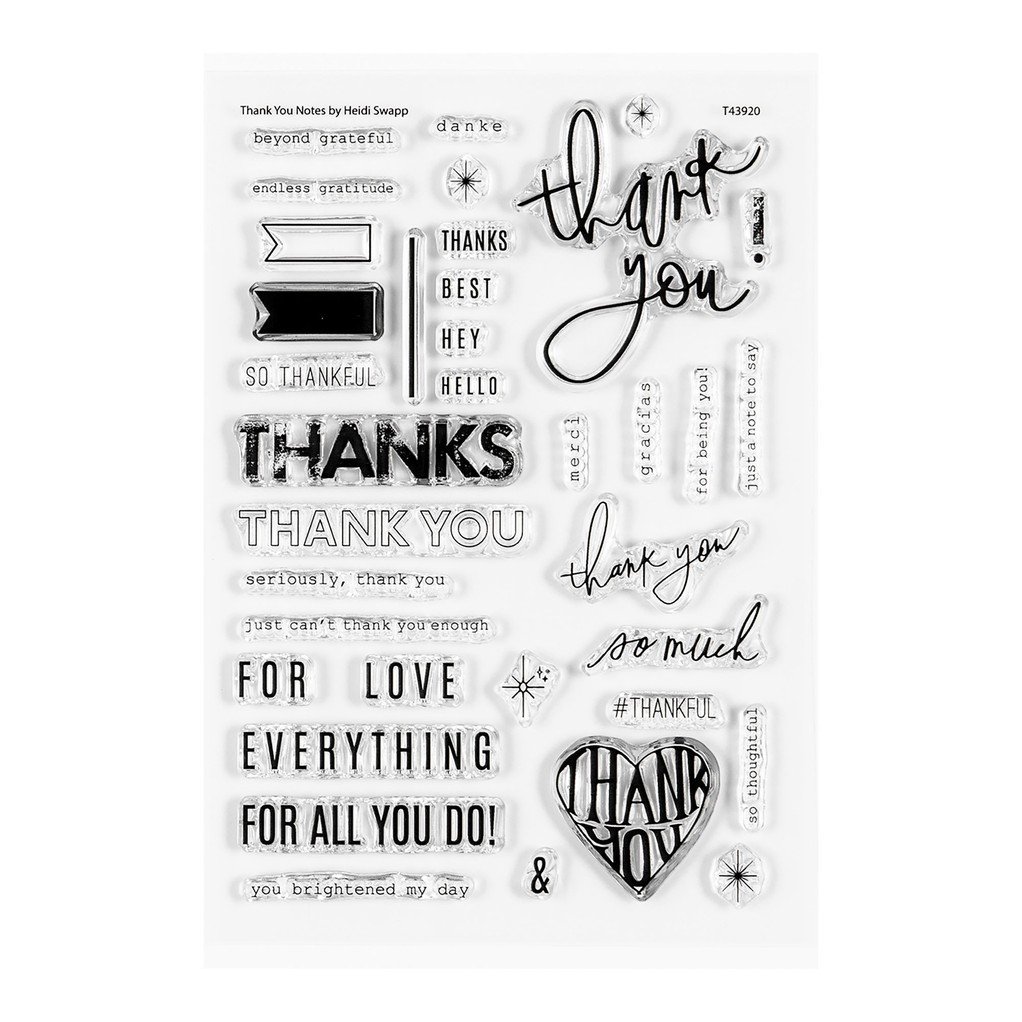 Stamp Set : 4×6 Thank You Notes item