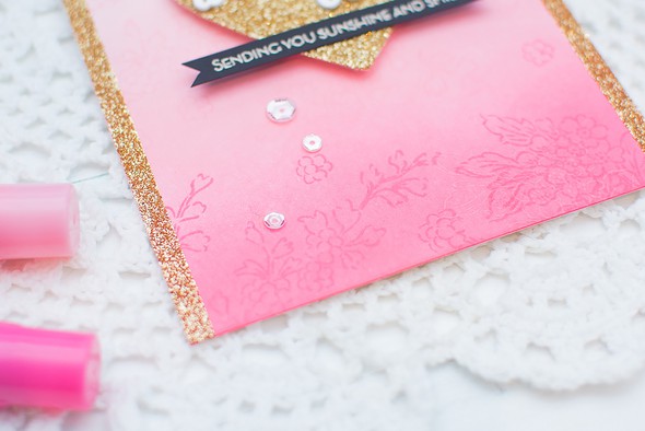 Valentine’s Day Card w/ Glitter Heart  by May_ gallery