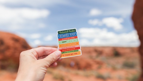 National Parks Book Stack Decal Sticker gallery