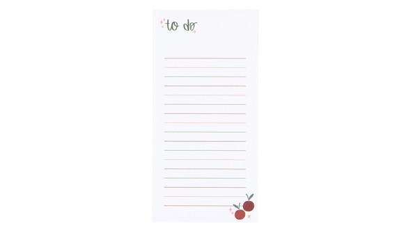 Cherries To Do Notepad gallery