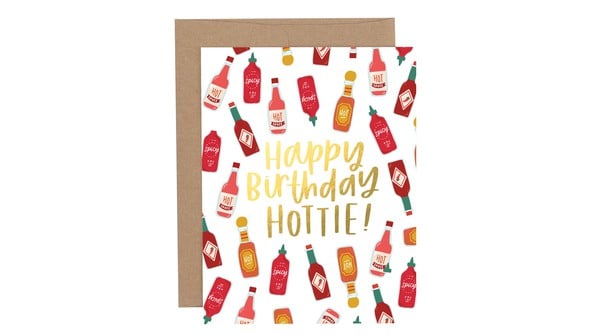 Happy Birthday Hottie Greeting Card gallery