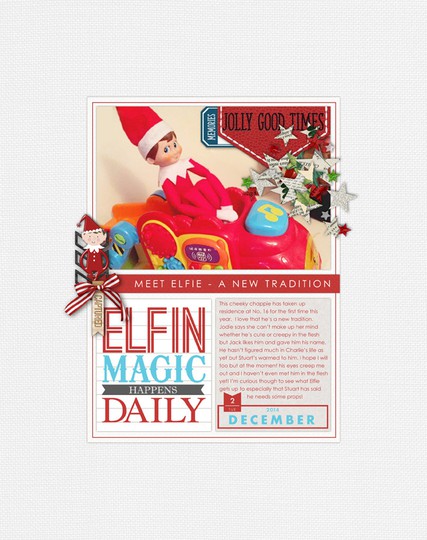 Meet Elfie - a new tradition (Day 2)