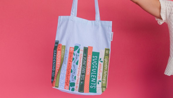 Plant Books Tote Bag gallery
