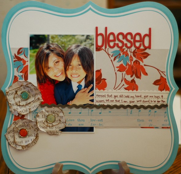 blessed - scraplift Scarlet Challenge by jenjeb gallery