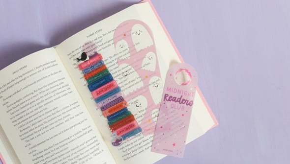 Midnight Readers Club Transparent Bookmark gallery