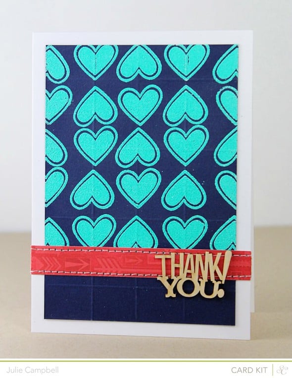 Thankful Heart (Card Kit Only) Card by JulieCampbell gallery