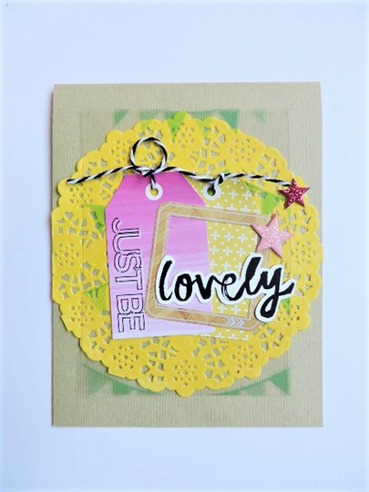 Be You Lovely  card 