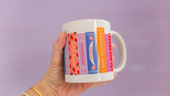 Jane Austen Books Medium Ceramic Mug gallery