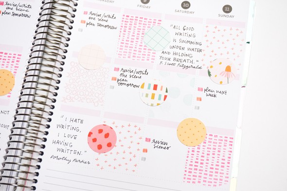 Candyland Planner Kit Weekly Writing Spread by haleympettit gallery