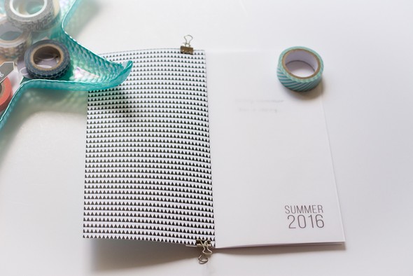 2016 #LittleSummerJoy DIY Traveler's Notebook/Midori Style Mini Album by Turquoiseavenue gallery