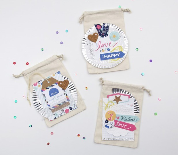 Decorated gift bags