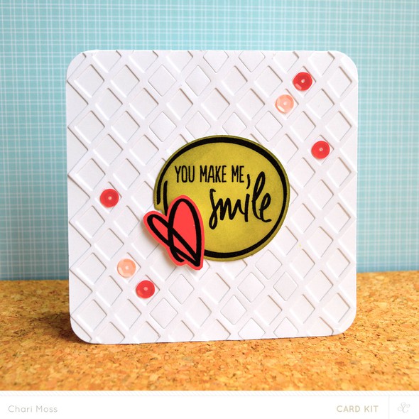You Make Me Smile card by charimoss gallery