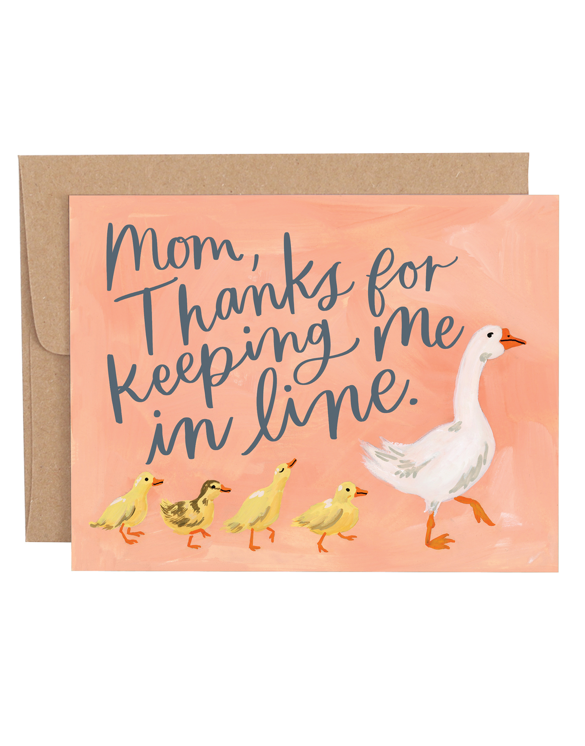 Mother's Day Duck Greeting Card item