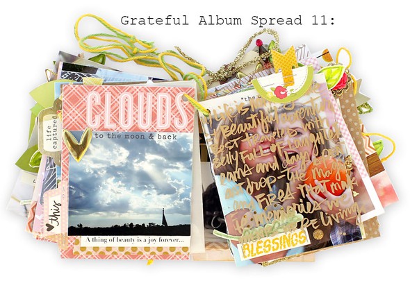 Grateful album spread eleven