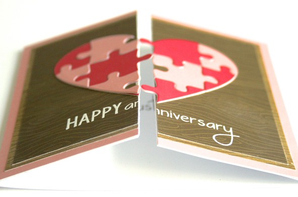 Happy Anniversary Puzzle Heart by mprantner gallery