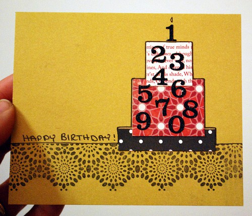 Birthday Card *Tina Lift*