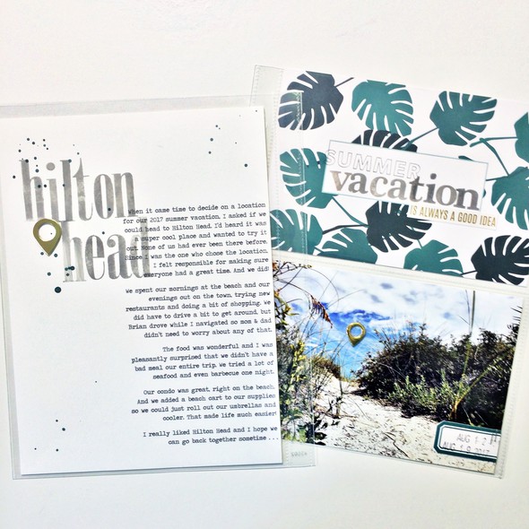 Travel mini album cover pages and process video by ElleWood gallery