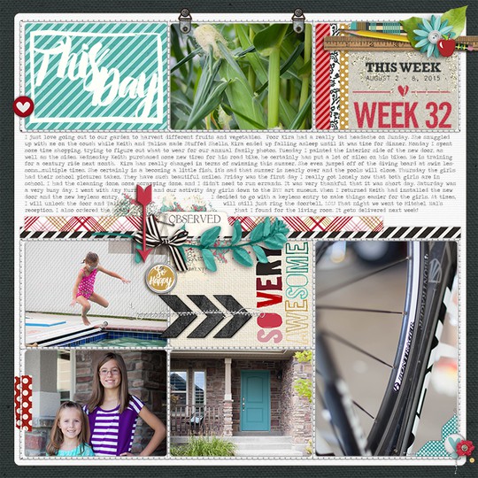 Project Life 2015: Week 32