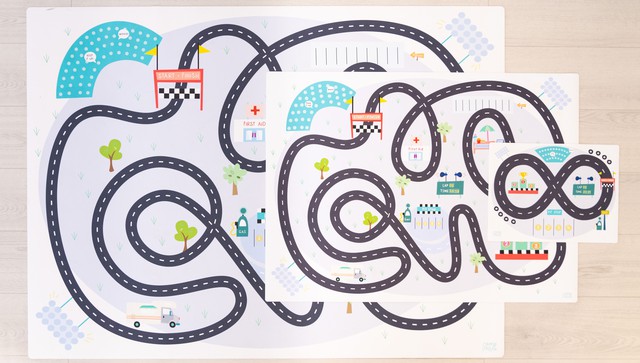 Mini Race Track Play Mat, 7 of 8