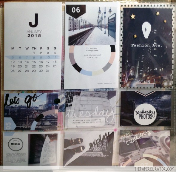 January Week 2 Project Life Spread by cecily_moore gallery