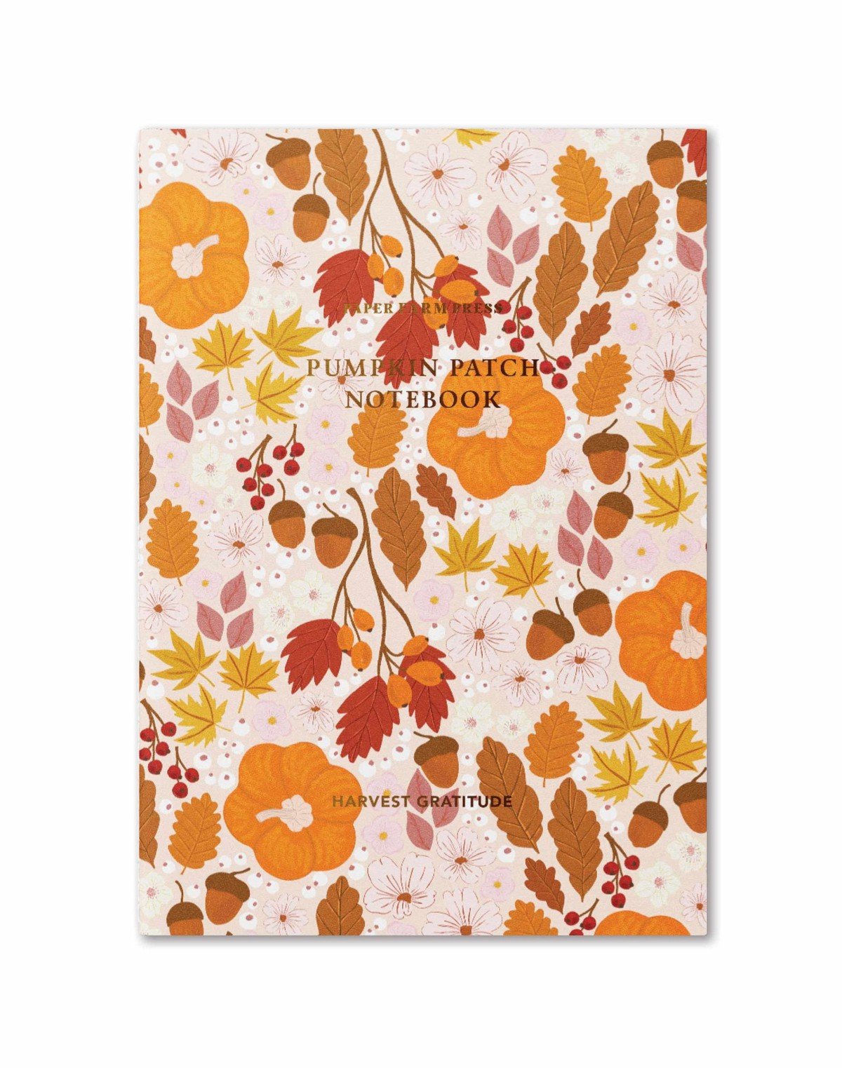 Harvest Gratitude Pumpkin Patch Stitched Notebook item